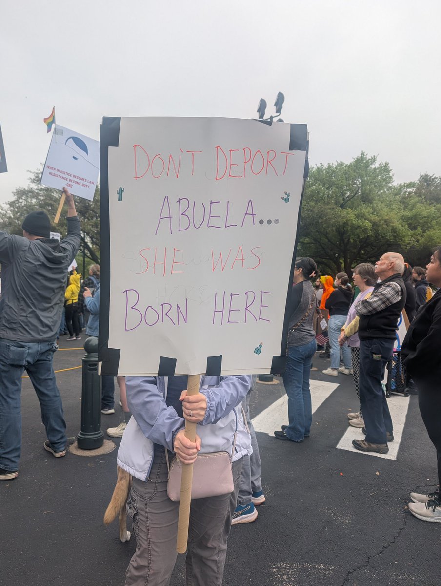 Austin Texas protest #HandsOff2025