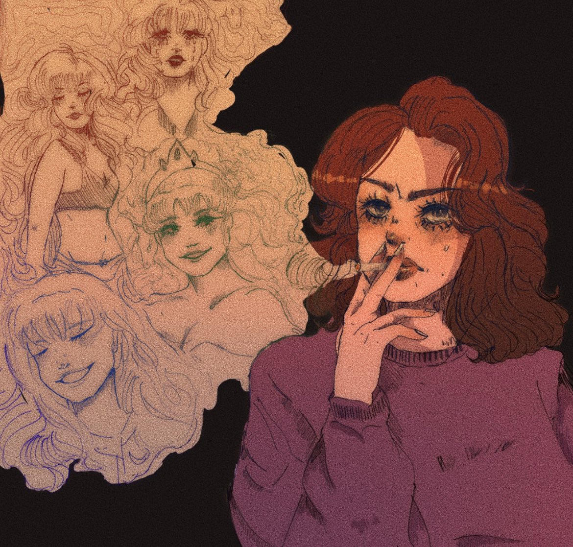 h0lycalf's tweet photo. another lauradonna bc they’re making me feel sick in the head lately #twinpeaks #laurapalmer #donnahayward https://t.co/zVsRKZUFBl