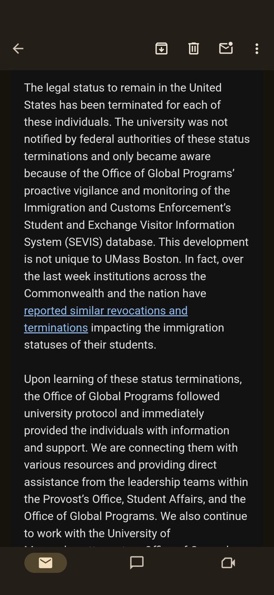 Twelve F1 visas revoked across UMass Amherst and Boston campuses, including recent graduates!