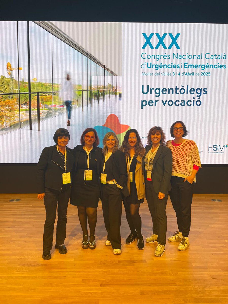 Les infermeres del servei d' urgències Lucia Prado i Sandra Casals guanyen 1°premi per la seva comunicació oral "Ús d'una guia d'ajuda cognitiva per la preparació de medicació de risc en l'emergència pediatrica" que s'ha celebrat el en el XXX Congrés Nacional Català <a href="/SoCMUE/">SoCMUE</a>