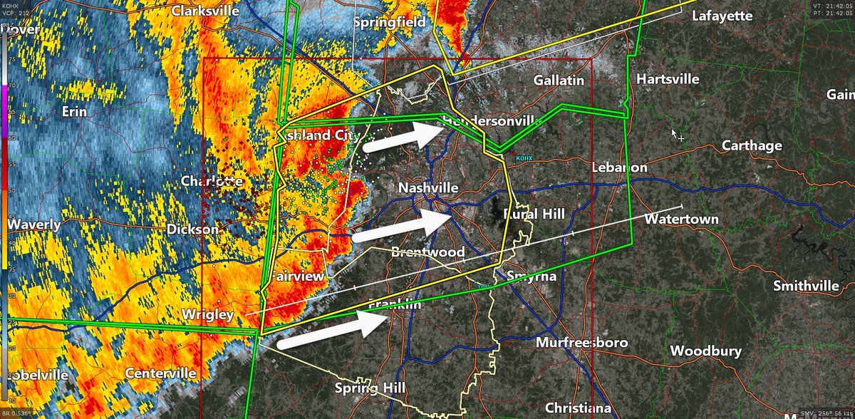 Very strong straight line winds 70+ MPH coming through quickly. Big winds are bad! Do not try to pedestrian your way through this. / We are live here: youtube.com/watch?v=ua5QkB… / 446 P:M