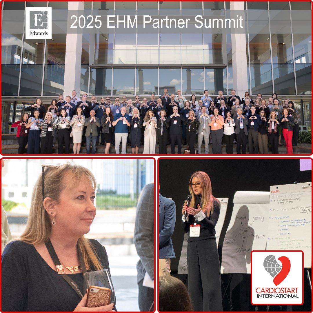 CardioStart (@cardio_start) on Twitter photo CardioStart was represented by President Janine Henson & Dr. Emily Farkas at the #EveryHeartbeatMatters summit this week! 🫶We are proud to be one of 70 grant partners working to improve the lives of 2.5 mil. underserved patients with structural heart disease🫀 <a href="/EdwardsLifesci/">Edwards Lifesciences</a> CardioStart was represented by President Janine Henson & Dr. Emily Farkas at the #EveryHeartbeatMatters summit this week! 🫶We are proud to be one of 70 grant partners working to improve the lives of 2.5 mil. underserved patients with structural heart disease🫀 <a href="/EdwardsLifesci/">Edwards Lifesciences</a>