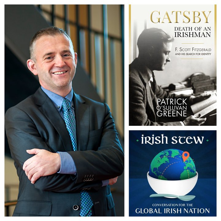 Join us as we commemorate the 100th anniversary of the publication of The Great Gatsby with author Patrick O’Sullivan Greene, discussing his book on F. Scott Fitzgerald, Gatsby: Death of an Irishman. 
Drops Monday📖
