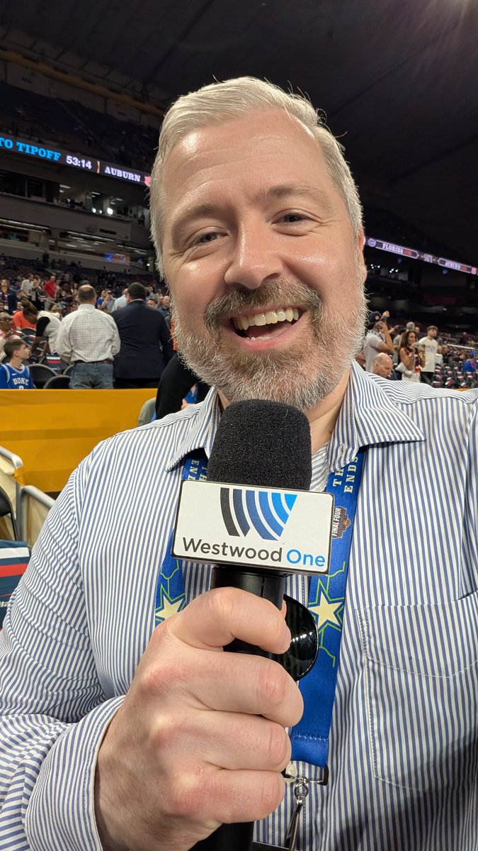 Ryan Maguire (@rmaguire1701) on Twitter photo It was always a dream of mine to broadcast a Final 4. While I never made it, my colleagues at <a href="/westwood1sports/">Westwood One Sports</a> were kind enough to let me take a selfie with one of their mics. It was always a dream of mine to broadcast a Final 4. While I never made it, my colleagues at <a href="/westwood1sports/">Westwood One Sports</a> were kind enough to let me take a selfie with one of their mics.