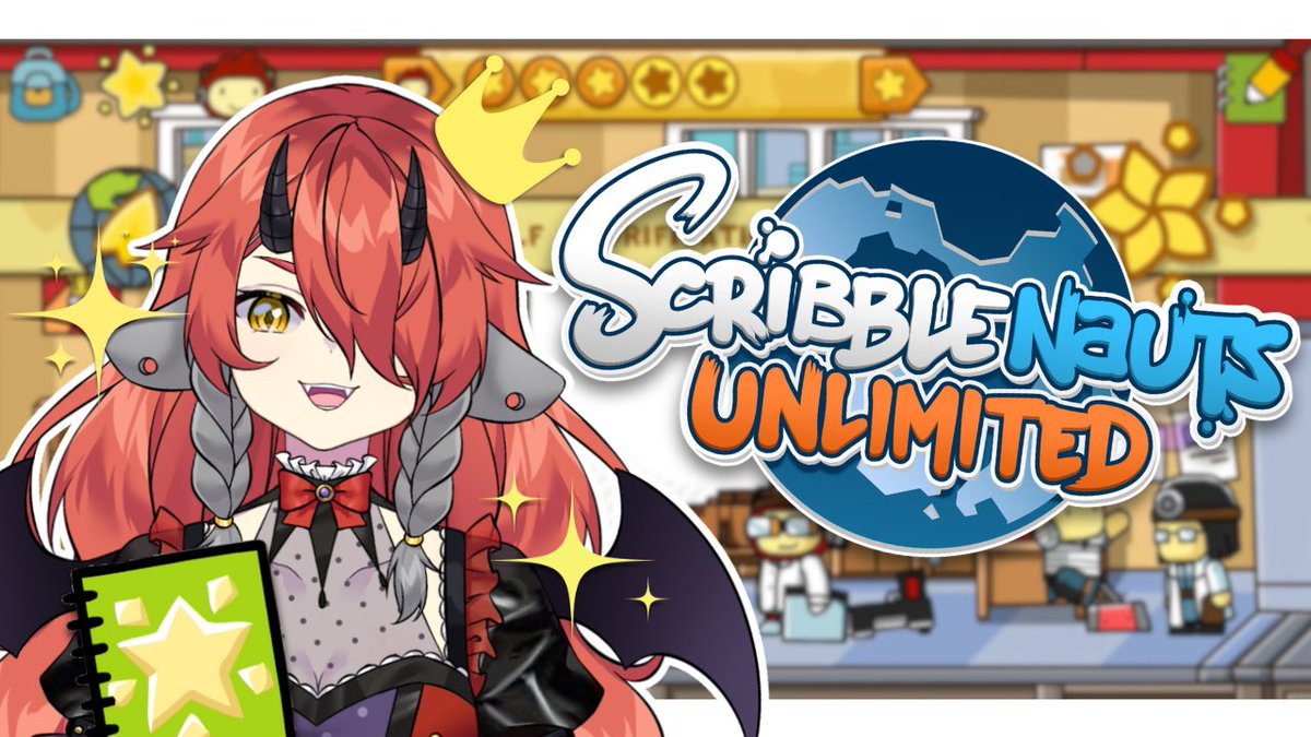 LIVE NOW‼️

i’m back to yap! playing some SCRIBBLENAUTS and getting creative, i hope!!📗✨