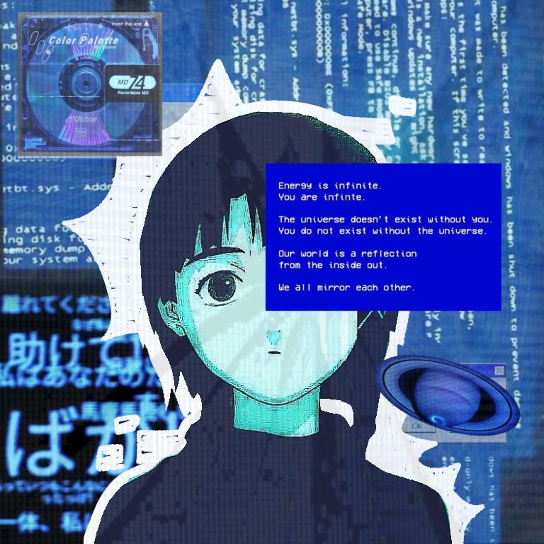 wiredposting's tweet image. #SerialExperimentsLain