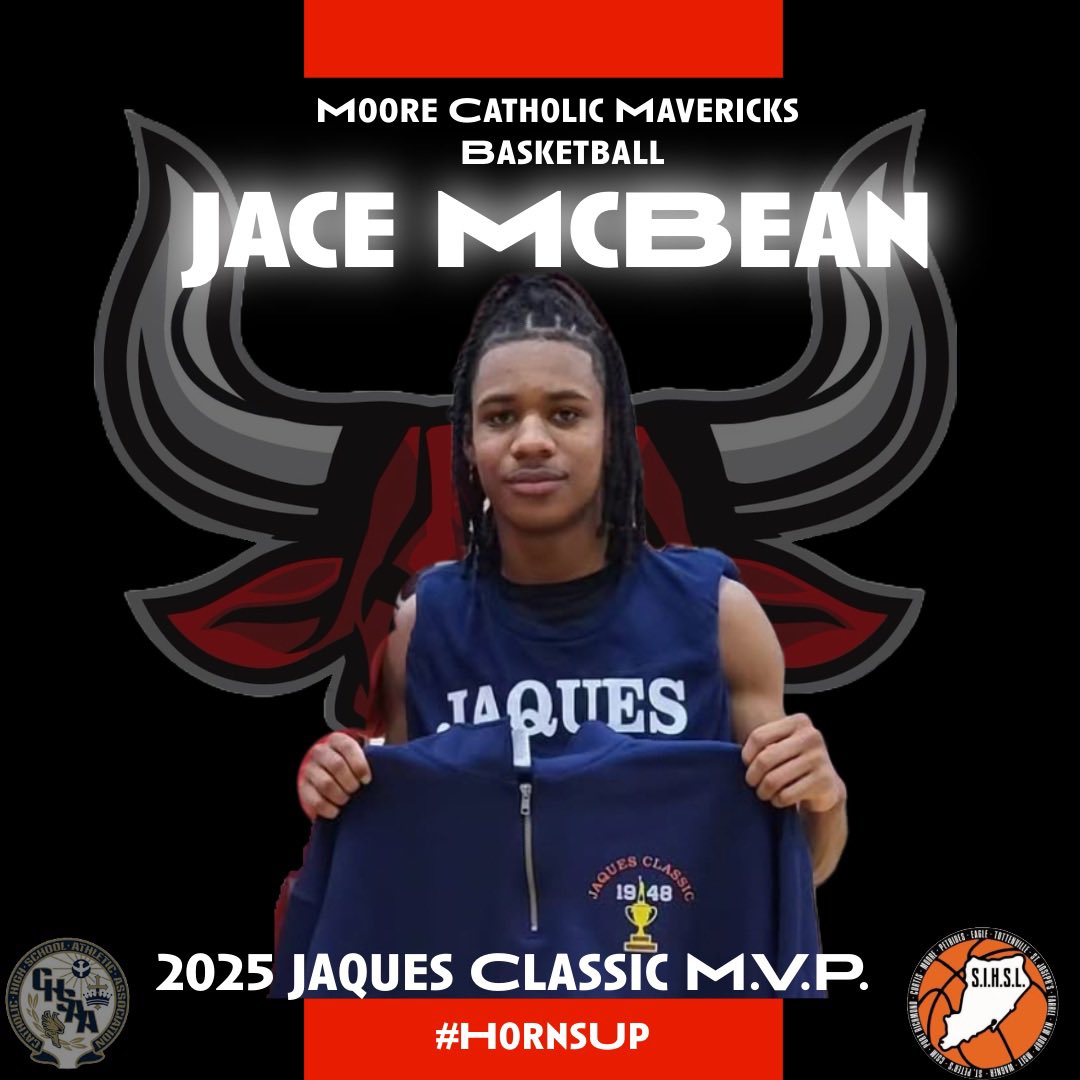 Congratulations to our senior Jace Mcbean , finished his high school career with the M.V.P. Of the Warren Jacques Classic !!!!