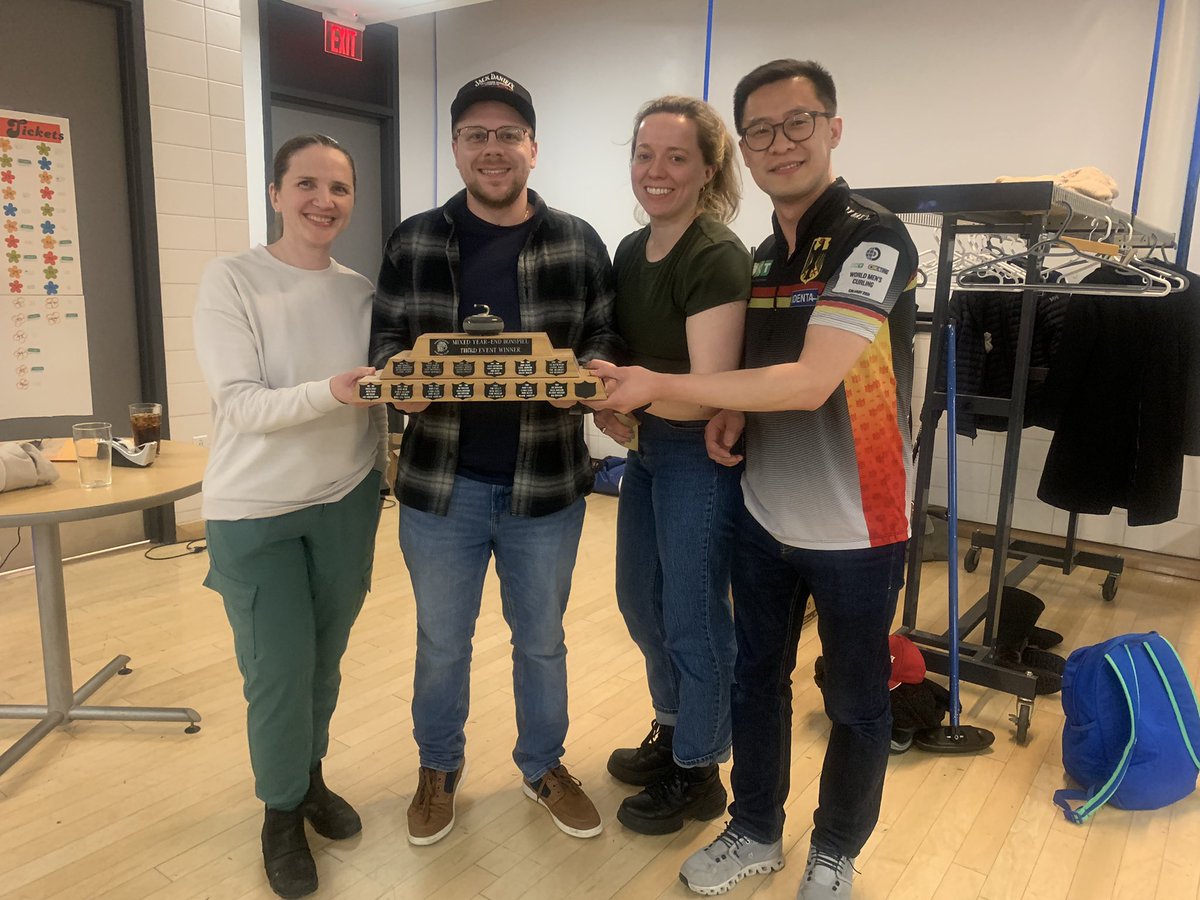 Jason Chang (@unhingedcurling) on Twitter photo Capped off our season by winning the early draw of The Ching Spring spiel at <a href="/ChingCurling/">Chinguacousy Curling Club</a> . Thanks to the organizers for a fantastic day and welcoming us <a href="/eastyorkcurling/">East York Curling</a> members for a day of fun! Capped off our season by winning the early draw of The Ching Spring spiel at <a href="/ChingCurling/">Chinguacousy Curling Club</a> . Thanks to the organizers for a fantastic day and welcoming us <a href="/eastyorkcurling/">East York Curling</a> members for a day of fun!