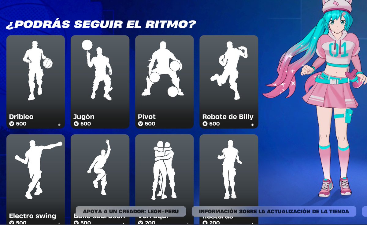 LeonPeruStore's tweet image. 📷𝐅𝐎𝐑𝐓𝐍𝐈𝐓𝐄 𝐒𝐊𝐈𝐍 𝐕𝐈𝐀 𝐑𝐄𝐆𝐀𝐋𝐎 𝐒/ 𝟏.𝟓𝟎 Tienda 05/04📷
Los regalos de skin, mochilas, picos y otros que están en la tienda de FORTNITE. Yo te los envió vía a bajo precio a tu cuenta :)