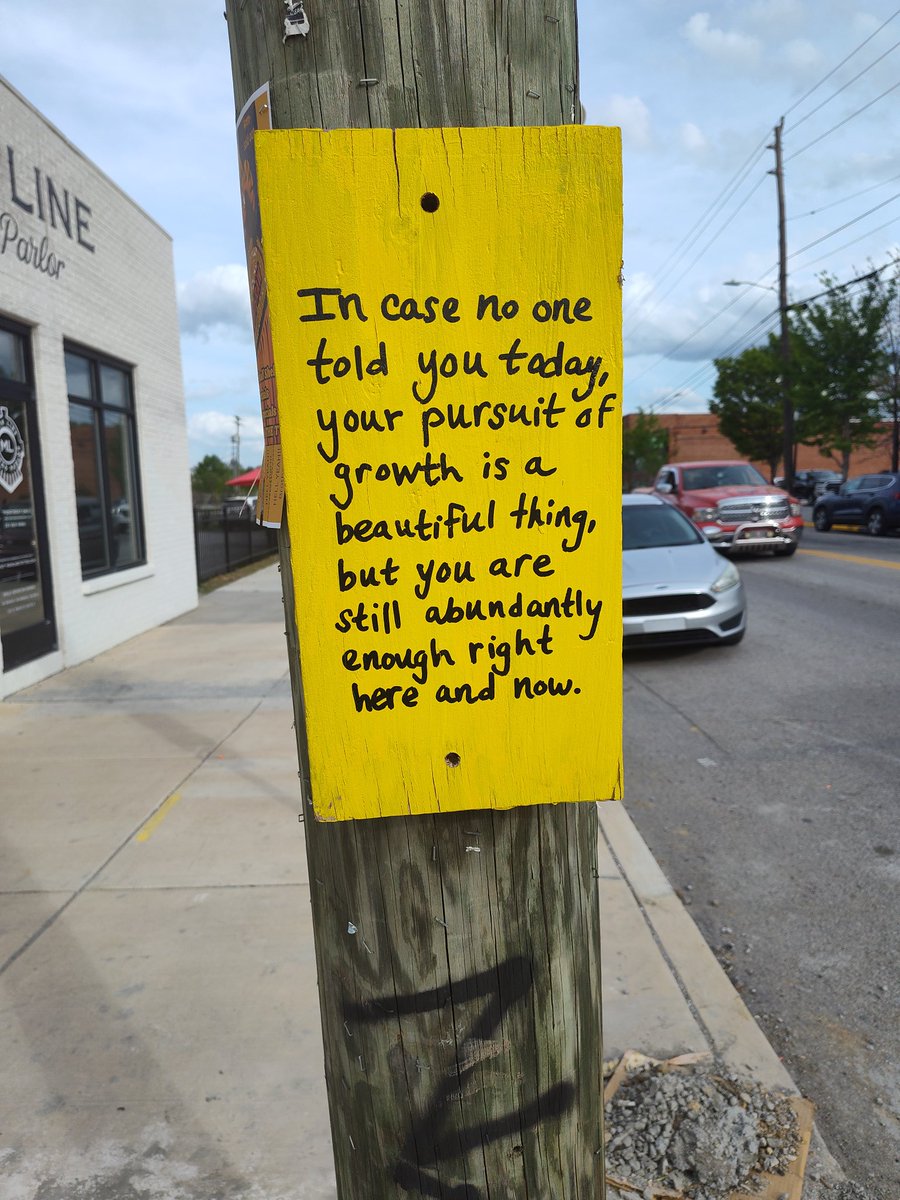 DesiraePR's tweet photo. In case no one told you, what you're doing right here right, now is enough. https://t.co/dTlbqyVNBH