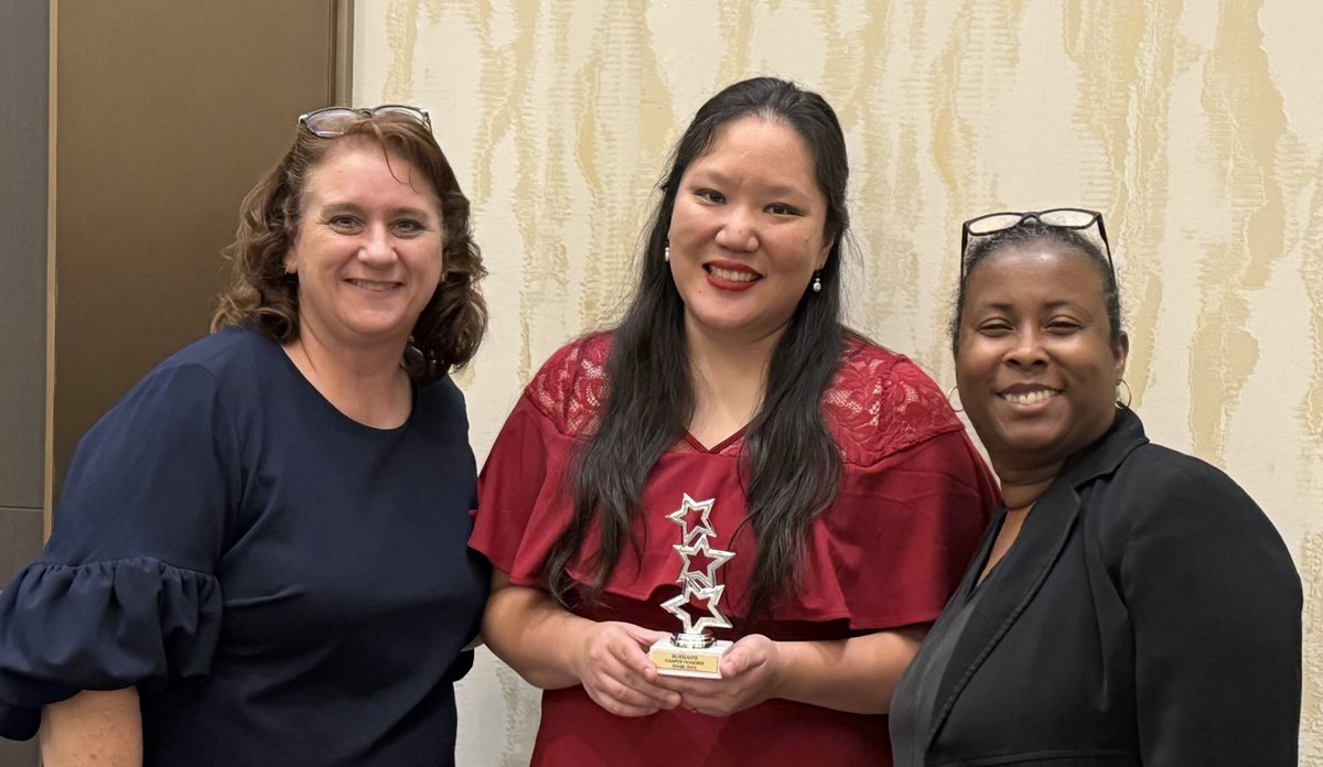 We are proud to announce Ms. Lee was honored as QVMS’s World Language Teacher of the Year at the 2025 Suburban Houston Association for Bilingual Education (SHABE) banquet last evening.This prestigious award recognizes her exceptional dedication to QVMS students!