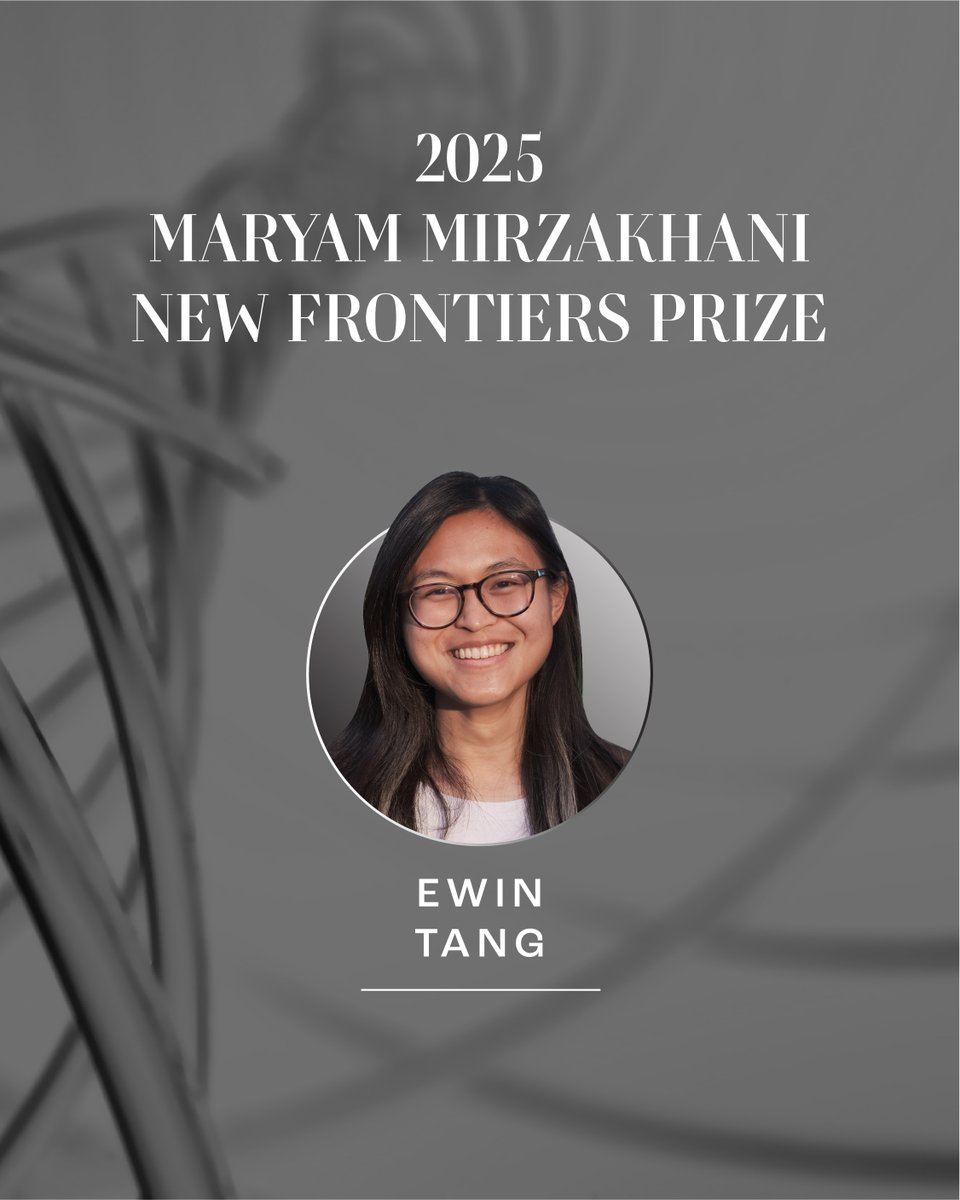 Breakthrough (@brkthroughprize) on Twitter photo Congratulations to Ewin Tang for developing classical analogs of quantum algorithms and for advances in quantum machine learning. breakthroughprize.org/News/91 <a href="/UCBerkeley/">UC Berkeley</a> Congratulations to Ewin Tang for developing classical analogs of quantum algorithms and for advances in quantum machine learning. breakthroughprize.org/News/91 <a href="/UCBerkeley/">UC Berkeley</a>