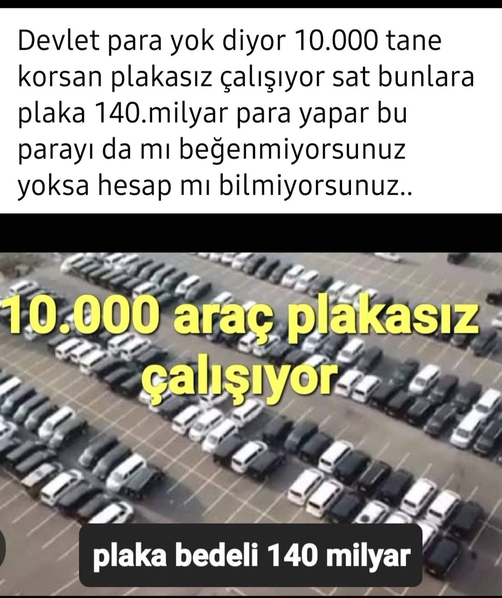 <a href="/BurasTursab/">Türk Turizmcisi</a> 10.000 Turizm aracı plakasız çalışırsa işler tamamıyla duygusal yürür.
<a href="/MehmetNuriErsoy/">Mehmet Nuri Ersoy</a>
<a href="/TC_istanbul/">TC İstanbul Valiliği</a>
<a href="/AlcayirCengiz/">Cengiz ALÇAYIR</a>
<a href="/tcbestepe/">T.C. Cumhurbaşkanlığı</a>
bu araçlara yol verenlerin hepsi araştırılmalı.
#zeudiners
#amici24 #الأهلي_الاتحاد #stockmarketcrash #النصر_الهلال #TrumpTariffs #MINGYU <a href="/Atasoner____/">𝕊𝕠𝕟𝕖𝕣 𝔾ü𝕣𝕒𝕝𝕡</a>