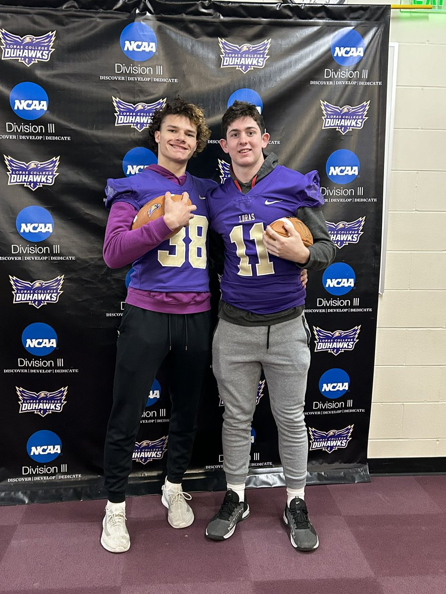 Zach Rogers (@zach_rogers1185) on Twitter photo Thank you <a href="/LorasCollegeFB/">Loras Football</a> for having me out on a Junior Day visit. Glad to be able to see the campus and hear about the program.
<a href="/CoachHipp34/">Cody Hipp</a> <a href="/WWSFB/">Wheaton-Warrenville South Football</a> <a href="/sean_norris_/">Sean Norris</a> <a href="/EDGYTIM/">Timothy “EDGYTIM” OHalloran</a> Thank you <a href="/LorasCollegeFB/">Loras Football</a> for having me out on a Junior Day visit. Glad to be able to see the campus and hear about the program.
<a href="/CoachHipp34/">Cody Hipp</a> <a href="/WWSFB/">Wheaton-Warrenville South Football</a> <a href="/sean_norris_/">Sean Norris</a> <a href="/EDGYTIM/">Timothy “EDGYTIM” OHalloran</a>