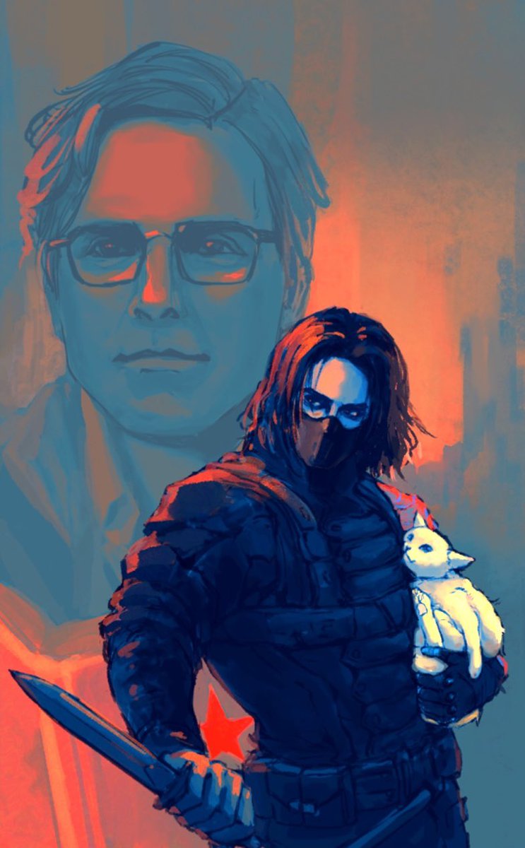 Bucky who was brainwashed to assassinate humans but not cats
#WinterSoldier