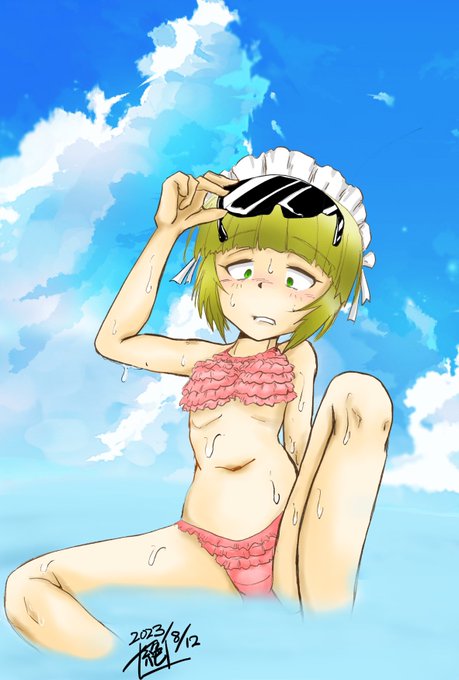 #これを見た人は何かピンクいものをあげる見た人強制

ピンクい水着でオナシャス!! 