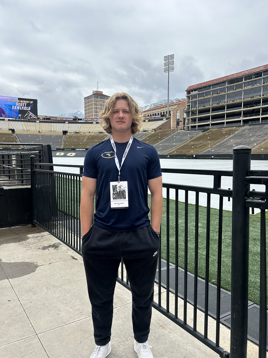 Tyler Himebauch (@tylerhimebauch) on Twitter photo Thanks <a href="/CoachPollockCU/">Michael Pollock</a> and <a href="/Coach_Zim24/">Andrew Zimmer</a> for having up to Boulder to watch practice and see the facility! <a href="/PalmerRidgeFB/">Palmer Ridge Football</a> <a href="/Coach_ZC/">Zach Carlton</a> <a href="/TheChrisRubio/">Rubio Long Snapping®</a> <a href="/GP_Recruiting/">GamePlan Recruiting</a> <a href="/KohlsSnapping/">Kohl's Snapping Camps</a> <a href="/lanefarns/">Lane Farnsworth</a> <a href="/HKA_Tanalski/">Adam</a> <a href="/Coach_MThompson/">Matt Thompson</a> Thanks <a href="/CoachPollockCU/">Michael Pollock</a> and <a href="/Coach_Zim24/">Andrew Zimmer</a> for having up to Boulder to watch practice and see the facility! <a href="/PalmerRidgeFB/">Palmer Ridge Football</a> <a href="/Coach_ZC/">Zach Carlton</a> <a href="/TheChrisRubio/">Rubio Long Snapping®</a> <a href="/GP_Recruiting/">GamePlan Recruiting</a> <a href="/KohlsSnapping/">Kohl's Snapping Camps</a> <a href="/lanefarns/">Lane Farnsworth</a> <a href="/HKA_Tanalski/">Adam</a> <a href="/Coach_MThompson/">Matt Thompson</a>