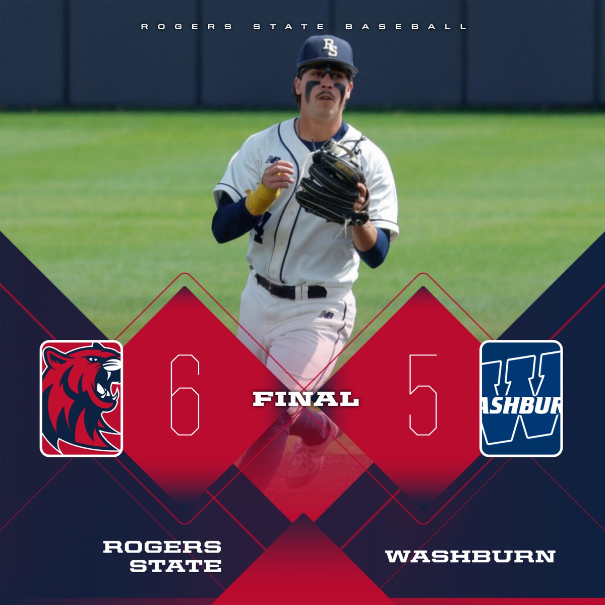 The Hillcats claimed the series opener with a 6-5 win over Washburn on the road! Andrew Ramirez went 2-for-4 with 4 RBI and a 3-run, go-ahead home run!

#HillcatLegacy