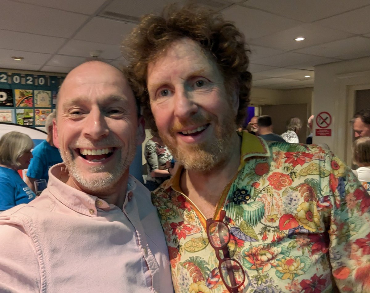 In James' words "I'm finally in your hood. The mountain had to come to Mohammed" 😂 joyous 🎶🪕🎻