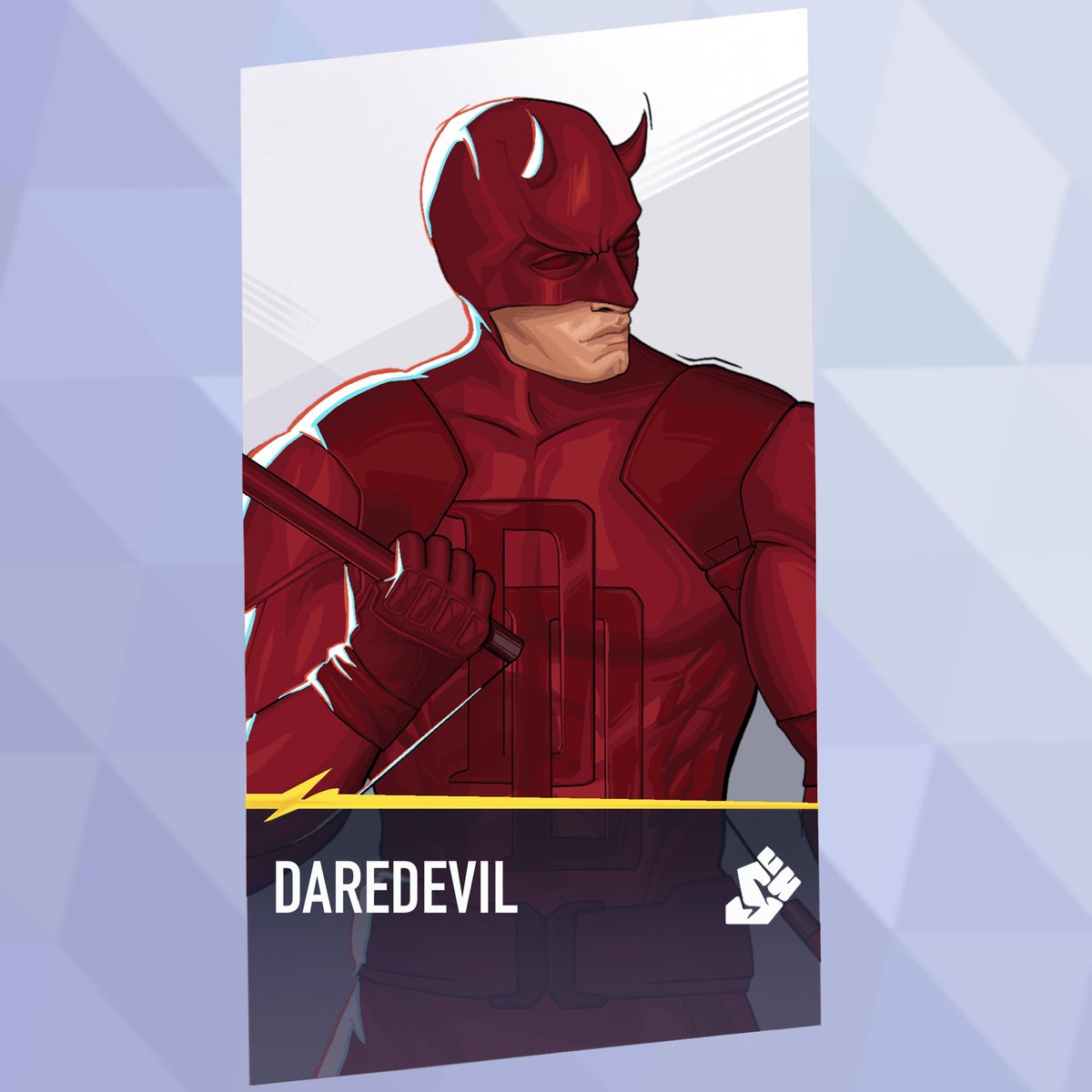 There’s leaks that suggest Daredevil is coming to Marvel Rivals at some point. Here’s my design for Daredevil in Marvel Rivals