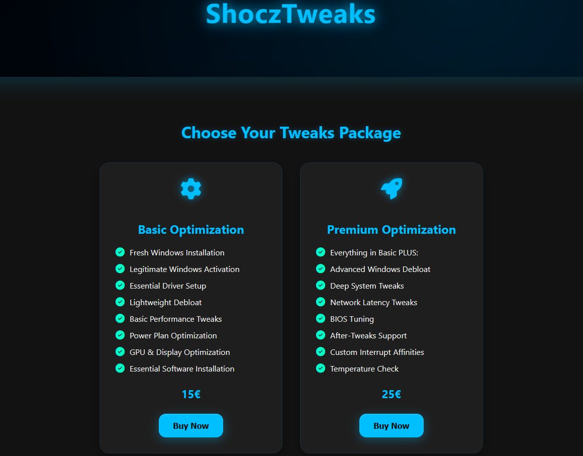 got my own website for tweaking stuff
shocztweaks.xyz please visit