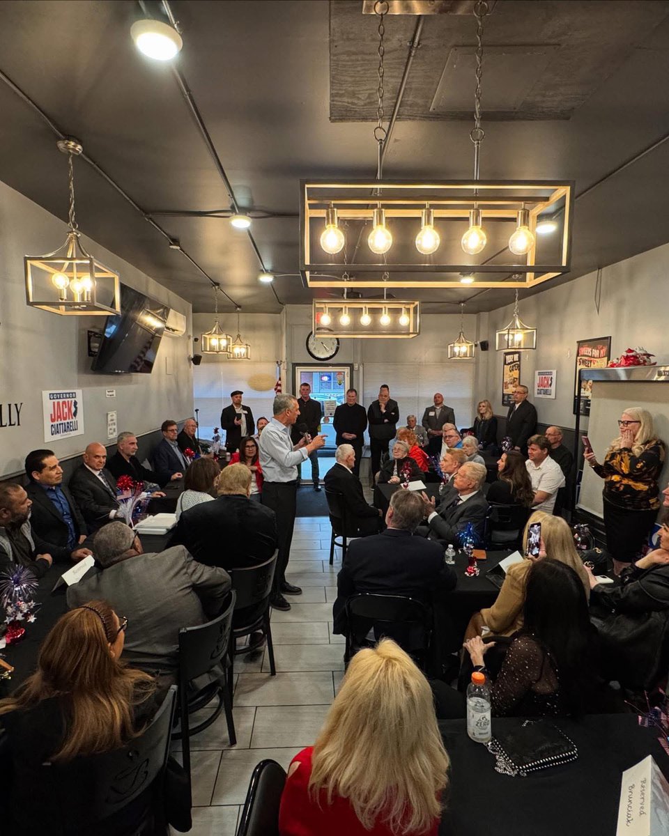 Jack4NJ's tweet image. Full day on the trail with stops in Bergen ➡️ Middlesex ➡️ Morris ➡️ Passaic Counties today, wrapping up with Republicans of Clifton for their local Campaign Kickoff! 

Republicans across NJ can count on this campaign to get up and down the state every day to deliver victories in