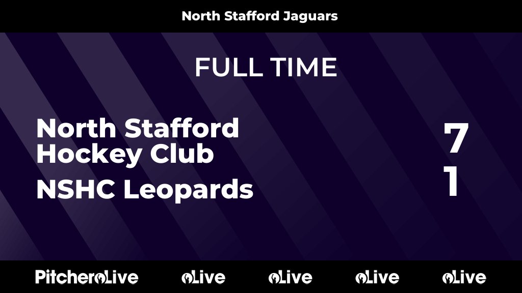 FULL TIME: North Stafford Hockey Club 7 - 1 NSHC Leopards
#NORNSH #Pitchero
northstaffordhc.co.uk/teams/264605/m…