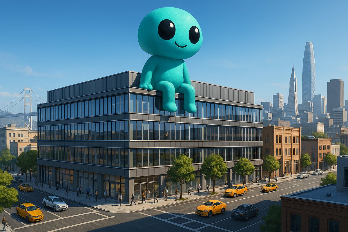 Chillin’ on the <a href="/xai/">xAI</a> HQ rooftop like a legend.

Not official.

Not invited.   Just inevitable.