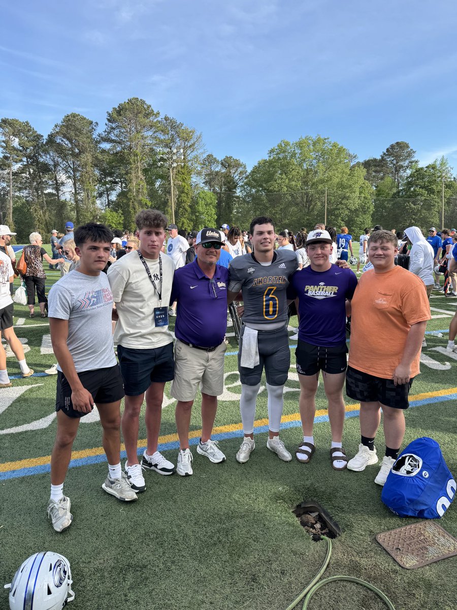 Had a great day watching <a href="/AbeStowe1/">Abe stowe</a> today during the spring game <a href="/Shorter_FB/">Shorter Hawks Football</a> ‼️ 
<a href="/CadeDockrey/">Cade.Dockrey</a> <a href="/trentwebster62/">Trent Webster</a>