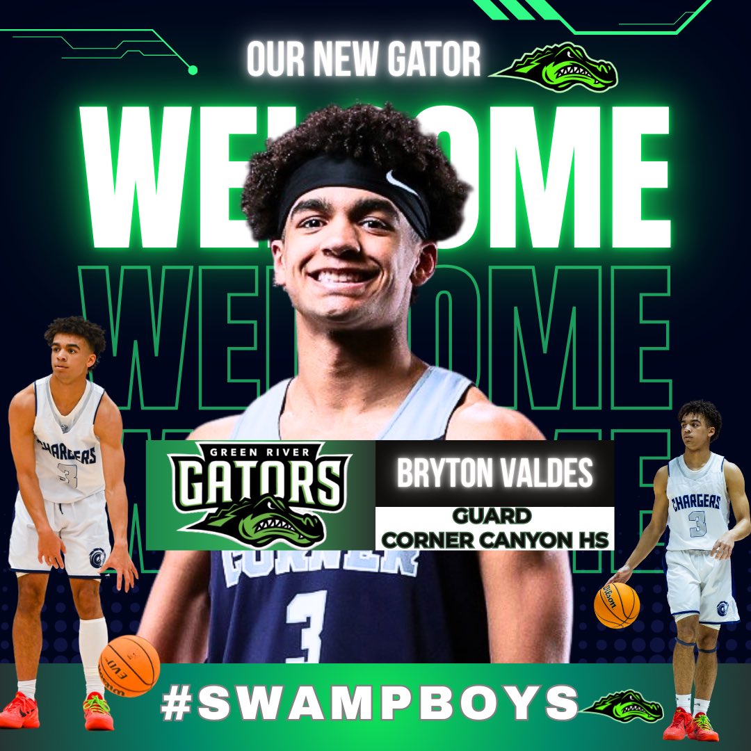Welcome home to our newest #SwampBoy Bryton Valdes! This dynamic guard from Corner Canyon HS is a winner! Big time pickup for the 2025-2026 Gator Squad! Let’s Goooooo! #5G