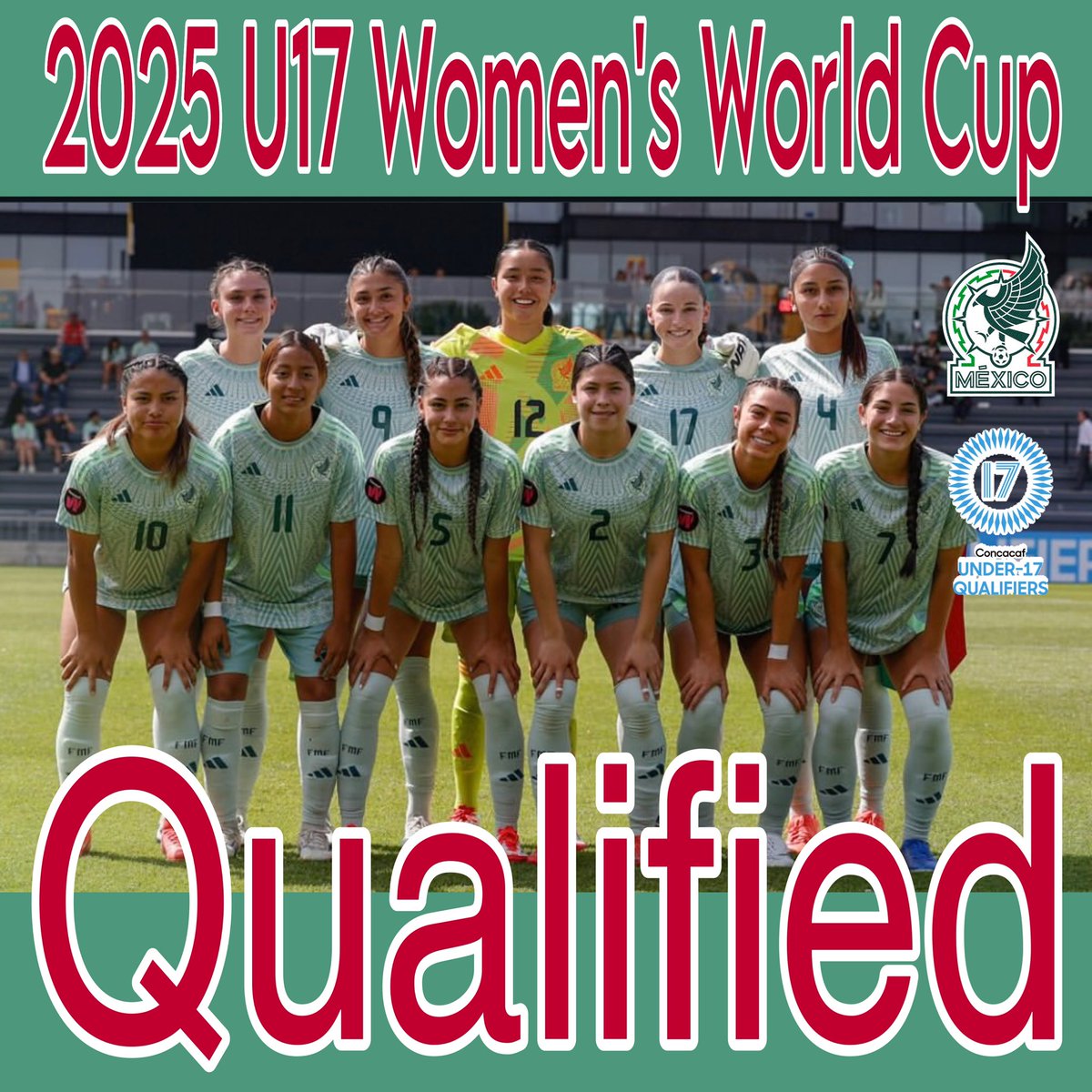 Congratulations to Team Boca player, Adrianna Gonzalez for qualifying for the U17 World Cup with Mexico. 🇲🇽 <a href="/CityBocaRaton/">City of Boca Raton</a> <a href="/pbcgov/">Palm Beach County</a> @topsoccerboca <a href="/soccerwire/">soccerwire</a> @usyouthsoccer <a href="/TheECNL/">The ECNL</a> <a href="/prep_soccer/">prep school soccer</a> @usclubsoccer <a href="/ECNLgirls/">ECNL Girls</a>