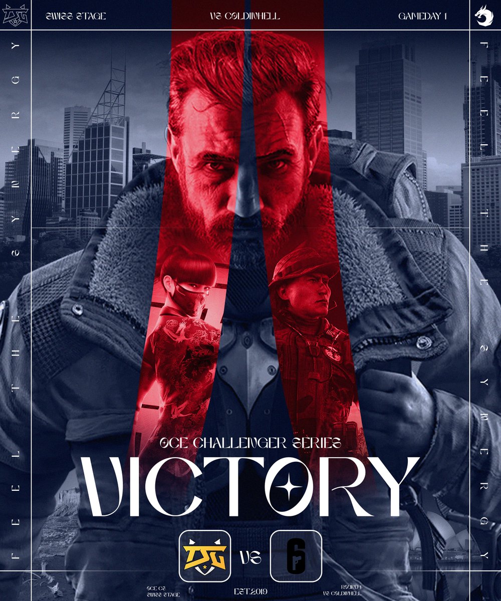💪STRONG START💪

TSG R6 picked up their first win last night against #ColdInHell 2-0
Today they look for back to back wins‼️

🚨GAMEDAY🚨

🆚#SpectrumSoldiers
⏰4 AM EDT
📺TBD

#FeelTheSynergy