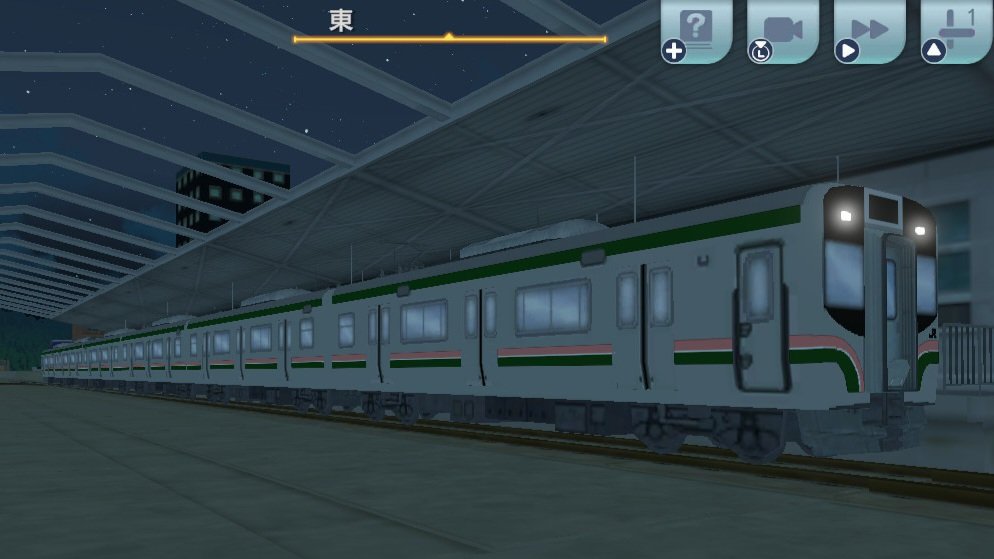 shio485's tweet photo. A列車でいこうはじまる観光計画にてE721系1000番台を作ってみました
型は改良型近郊列車を使用し、個人的に良い出来だと思います
帯がずれたりドアボタンがなかったりと突っ込みどころ満載ですが... https://t.co/IPaTOHyPzR