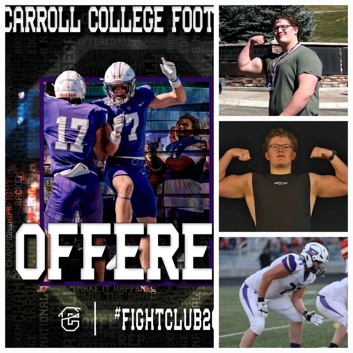 Congratulations to 2026 Prospect OL Brody Bulette <a href="/BuletteBrody/">Brody Bulette</a> 6'7 / 285 lbs. / GPA: 3.11 from Polson High School (MT) <a href="/CarsonOakland/">Carson Oakland</a> <a href="/polsonpirate_fb/">Polson Pirate Football</a> on receiving his 1st offer from Carroll College <a href="/FootballCarroll/">Carroll College Football</a> <a href="/CoachTPurcell/">Coach Troy Purcell</a> <a href="/CoachPfanny/">Alex Pfannenstiel</a> ! 

Junior Season Highlights: