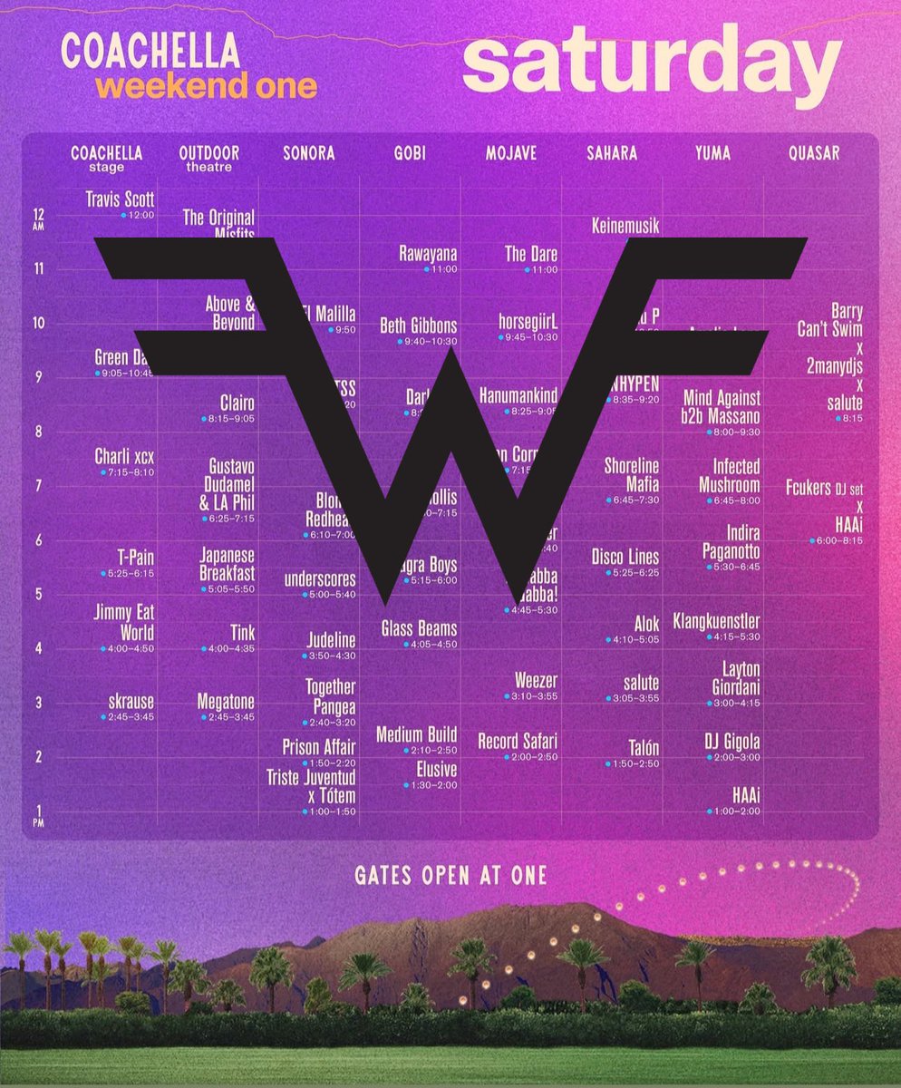 A desert surprise 🌵 see you at <a href="/coachella/">Coachella</a> on the Mojave stage next Saturday @ 3:10 🤘🏻