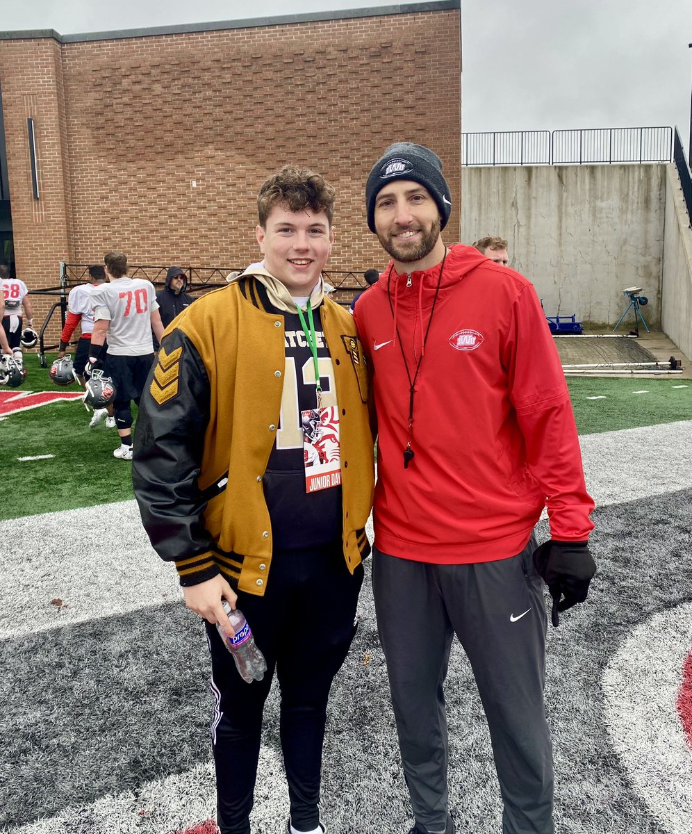 Brody Isza (@brody_isza) on Twitter photo Had a great visit today at <a href="/IndWesleyan_FB/">Indiana Wesleyan FB</a>!! Thank you <a href="/Coach_Rode/">Andrew Rode</a> and <a href="/travispalmer7_/">Travis Palmer</a> for the hospitality and opportunity to meet the team
<a href="/HatchetGridiron/">Washington Hatchet Football</a> Had a great visit today at <a href="/IndWesleyan_FB/">Indiana Wesleyan FB</a>!! Thank you <a href="/Coach_Rode/">Andrew Rode</a> and <a href="/travispalmer7_/">Travis Palmer</a> for the hospitality and opportunity to meet the team
<a href="/HatchetGridiron/">Washington Hatchet Football</a>
