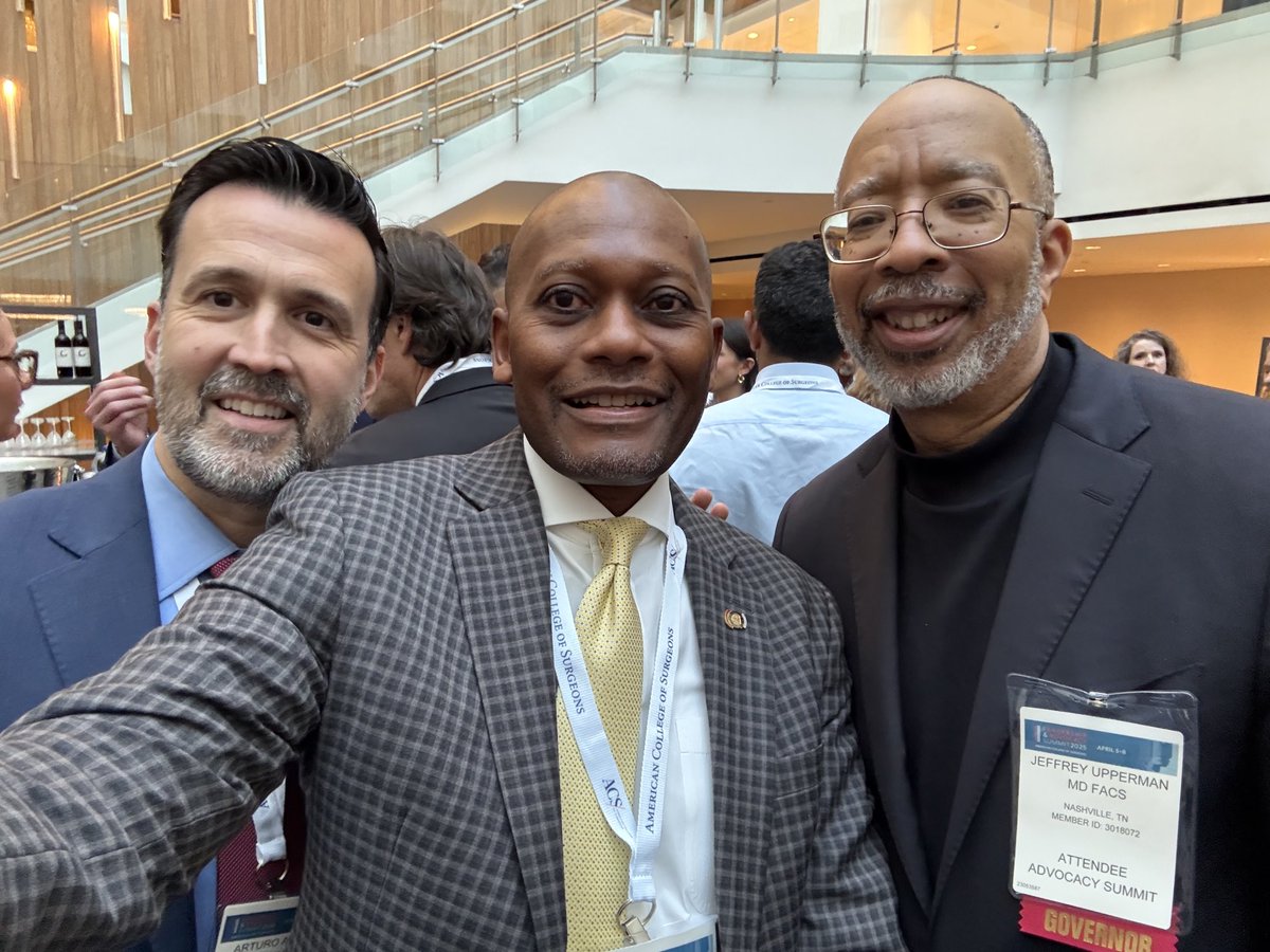 Thomas K. Duncan (@theduncmaster) on Twitter photo Hanging with the peds surgeons at ACS Leadership & Advocacy Summit <a href="/PedsTraumaMan/">Jeffry Upperman</a>, Dr. Arturo Aranda #ACSLAS25 Hanging with the peds surgeons at ACS Leadership & Advocacy Summit <a href="/PedsTraumaMan/">Jeffry Upperman</a>, Dr. Arturo Aranda #ACSLAS25