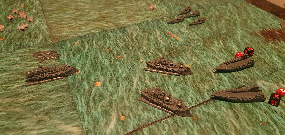 Trying out Dystopian Wars from <a href="/warcradlestudio/">Warcradle Studios</a> as part of my current epic scale obsession! Maybe Armoured Clash next...