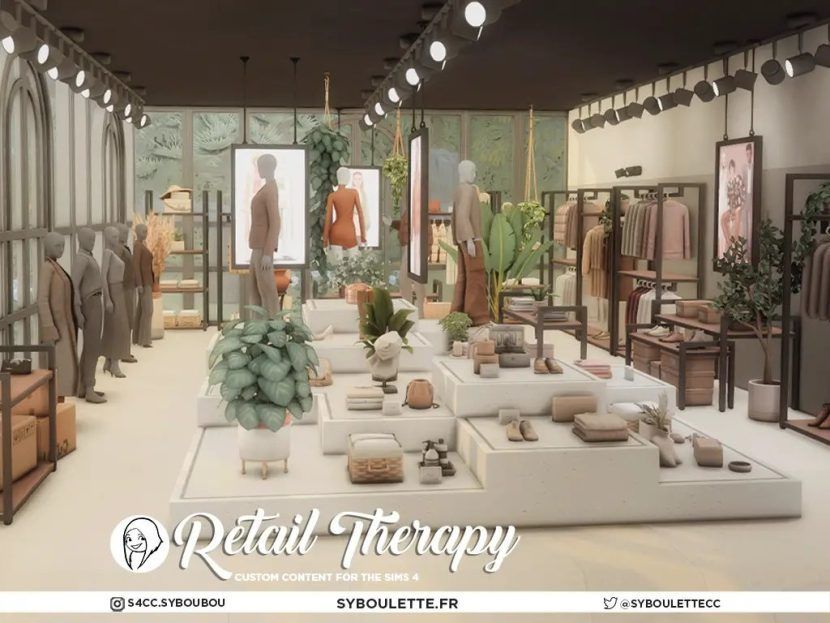 LiquidSims's tweet image. Retail Therapy Shop by Syboulette liquidsims.com/finds/retail-t… #Finds