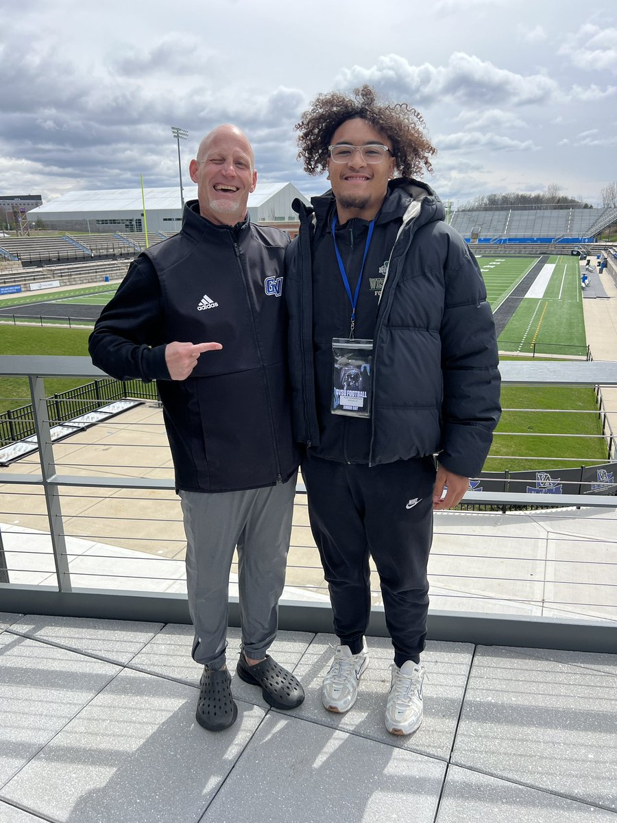 Alex Aramboles (@arambolesalex) on Twitter photo I had a great time <a href="/gvsufootball/">GVSU Football</a>, thank you to <a href="/CoachLouisGVSU/">Jim Louis</a> for inviting me!! Can’t wait to get back on campus!!
<a href="/CoachJMiracle/">Josh Miracle</a> <a href="/CoachWooster/">Scott Wooster</a> <a href="/comer_73/">Matt Comer</a> <a href="/ShamrockFB/">Rocks Football</a> I had a great time <a href="/gvsufootball/">GVSU Football</a>, thank you to <a href="/CoachLouisGVSU/">Jim Louis</a> for inviting me!! Can’t wait to get back on campus!!
<a href="/CoachJMiracle/">Josh Miracle</a> <a href="/CoachWooster/">Scott Wooster</a> <a href="/comer_73/">Matt Comer</a> <a href="/ShamrockFB/">Rocks Football</a>