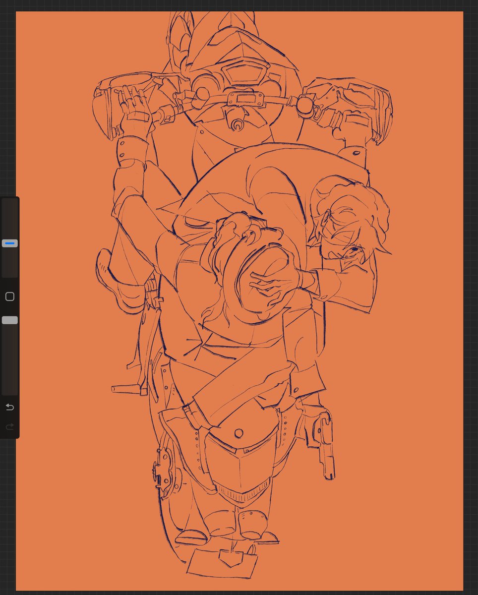 pleu_cas's tweet image. it’s been a while… have a wip 🤗🤗🤗