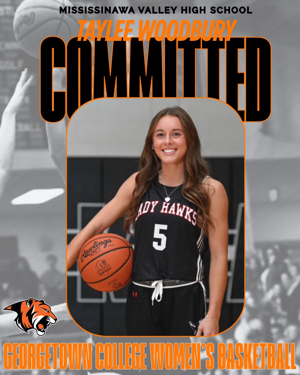 Welcome to the Tiger family, Taylee Woodbury! We are excited to have you! 
🐅🧡🏀