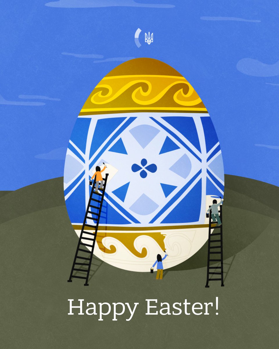 Warmest Easter greetings from the Embassy of Ukraine in Canada!
 
Easter symbolizes hope, rebirth, and resilience - values that deeply resonate with us, especially as Ukraine courageously continues to defend its sovereignty, freedom, and the fundamental right to peace in the face