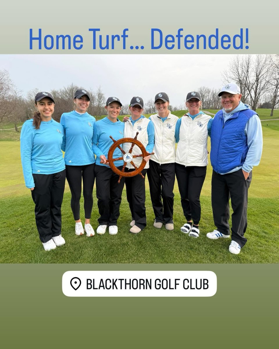 Champions of The Pilots invitational 🏆💙⛳️🇺🇸⚓️Home turf defended at Blackthorn … Love my Team 💙💙<a href="/BUPilotsWGolf/">Bethel Pilots Women's Golf</a>