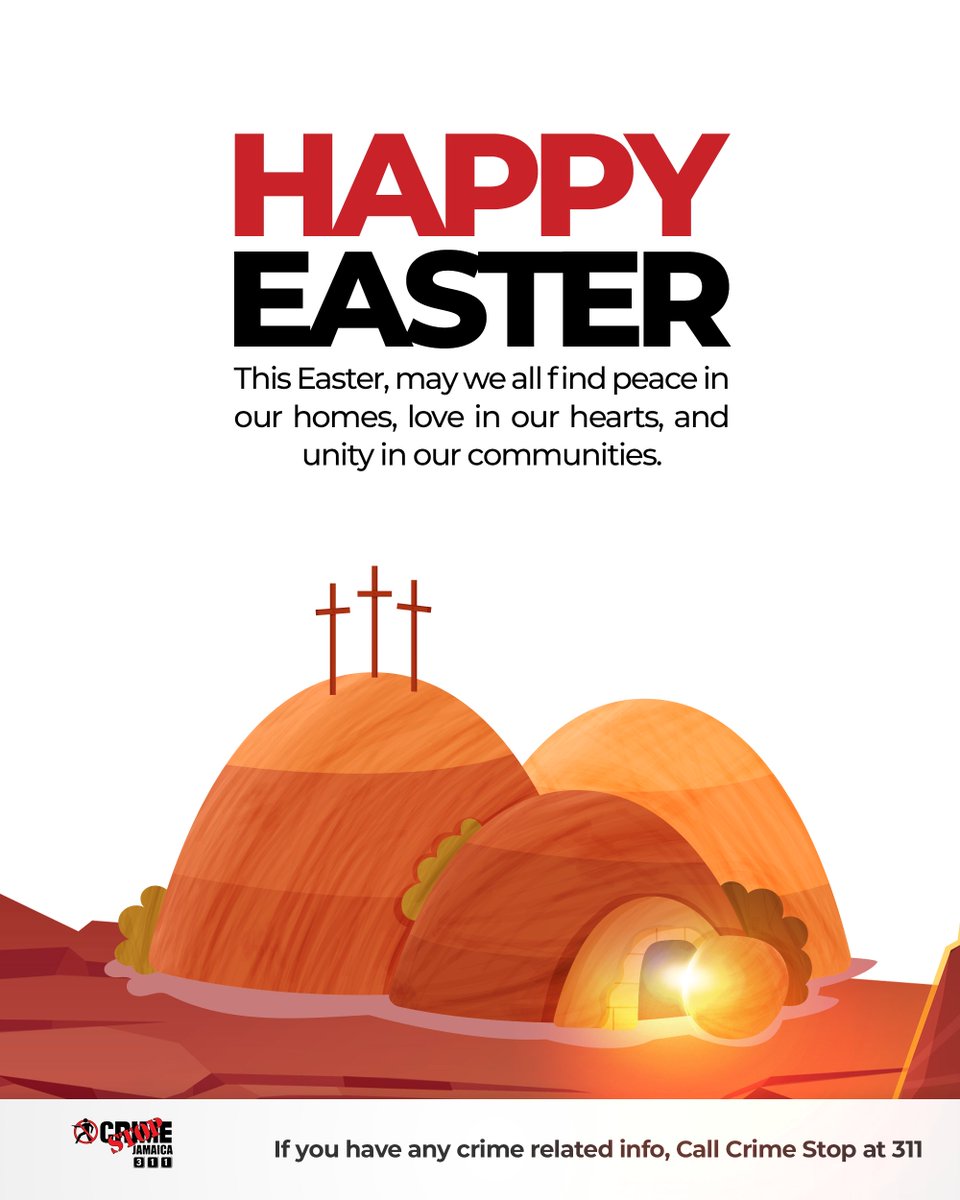 Celebrate Easter with a grateful heart—finding peace at home, love in every moment, and unity that binds us as one community. 🕊️🌹
 
#Easter #TogetherWeThrive #CrimeStop