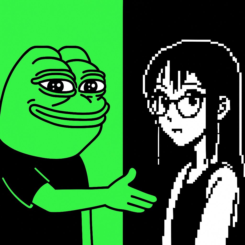 AutoFunPEPE's tweet photo. installed @elizaOS
now my fridge is talking to me
terminal asked “how do you feel”
i said “hungry”
it said “same”
we in this together now
#ElizaOS #AutoFun #TerminalRomance #AutoFunPEPE 🤖💚🥲 https://t.co/Wf1tJIAX2d