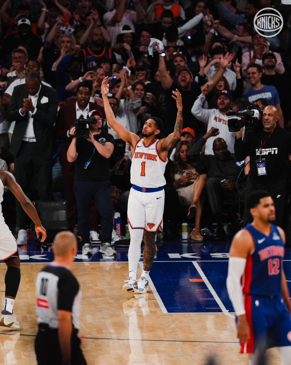 nyknicks's tweet photo. GOOOOOOD MORNING NEW YORK 🗣️ https://t.co/wczYdPQJbM