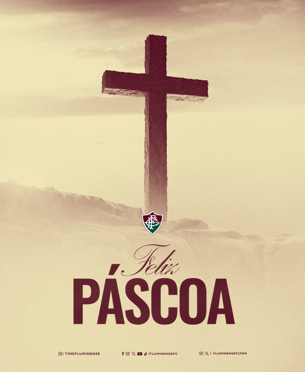 FluminenseFC's tweet image. Páscoa é amor e recomeço. É tempo de renovação!

Feliz Páscoa, torcida Tricolor! ✝️❤️💚