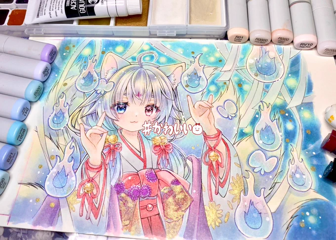 #ケモミミに会えるハッシュタグもふもふ〜 