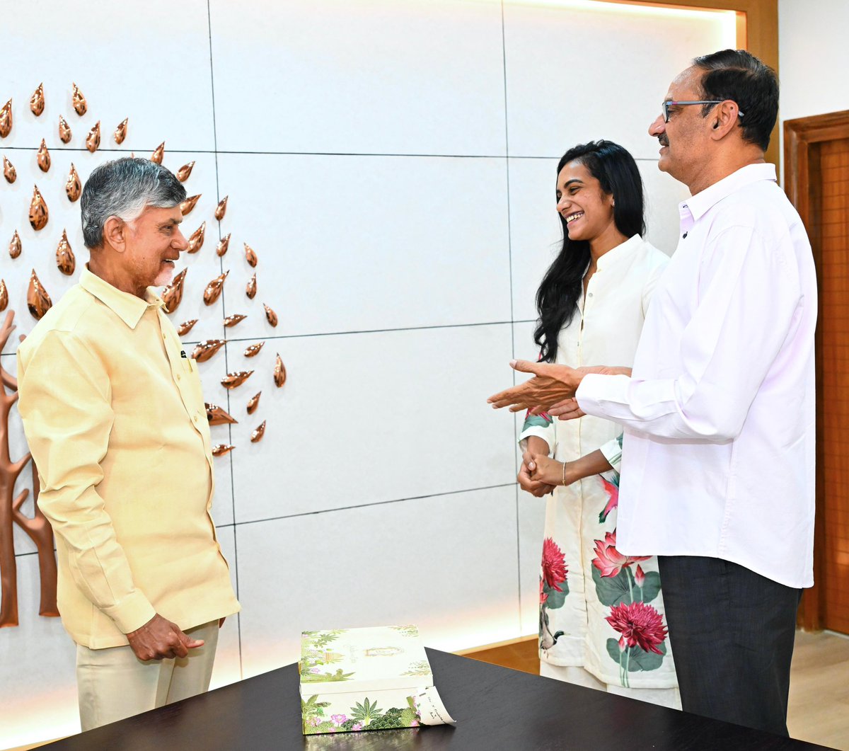 Pvsindhu (@pvsindhu1) on Twitter photo To the legendary leader and our beloved CM who has inspired and supported me in countless ways — wishing you the happiest birthday sir. May your journey ahead be filled with continued success, good health, and greatness.
<a href="/ncbn/">N Chandrababu Naidu</a> To the legendary leader and our beloved CM who has inspired and supported me in countless ways — wishing you the happiest birthday sir. May your journey ahead be filled with continued success, good health, and greatness.
<a href="/ncbn/">N Chandrababu Naidu</a>